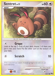 Sentret - POP Series 7 (POP) #016/017 - Common Pokémon Trading Card