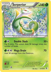 Serperior - Boundaries Crossed (BCR) #13/149 - Holo Rare Pokémon Trading Card
