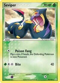 Seviper - Holon Phantoms (HP) #32/110 - Rare Pokémon Trading Card