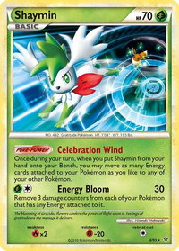 Shaymin - Unleashed (UL) #8/95 - Holo Rare Pokémon Trading Card