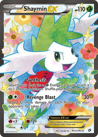 Shaymin EX (Full Art) - Legendary Treasures: Radiant Collection (LTR) #RC21/RC25 - Ultra Rare Pokémon Trading Card