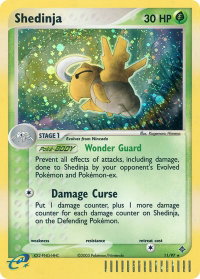 Shedinja - Dragon (DR) #11/97 - Holo Rare Pokémon Trading Card