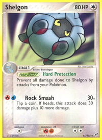 Shelgon - Deoxys (DX) #45/107 - Uncommon Pokémon Trading Card