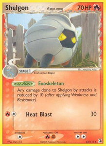 Shelgon - 054/113 (Delta Species) - Delta Species (DS) #54/113 - Uncommon Pokémon Trading Card