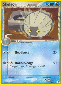 Shelgon (Delta Species) - Dragon Frontiers (DF) #38/101 - Uncommon Pokémon Trading Card