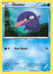 Shellder - XY Base Set (XY) #31/146 - Common Pokémon Trading Card