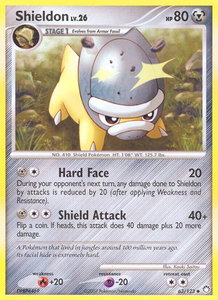 Shieldon - Mysterious Treasures (MT) #63/123 - Uncommon Pokémon Trading Card