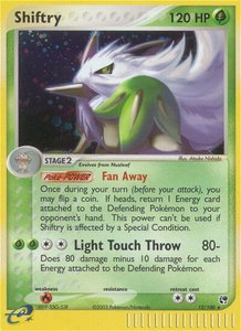 Shiftry - 12/100 - Sandstorm (SS) #12/100 - Holo Rare Pokémon Trading Card