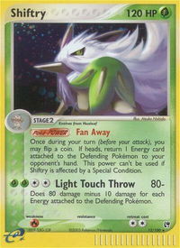 Shiftry - 12/100 - Sandstorm (SS) #12/100 - Holo Rare Pokémon Trading Card