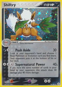 Shiftry - Hidden Legends (HL) #14/101 - Holo Rare Pokémon Trading Card