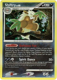 Shiftry - Diamond and Pearl (DP) #14/130 - Holo Rare Pokémon Trading Card