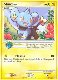 Shinx - Mysterious Treasures (MT) #98/123 - Common Pokémon Trading Card