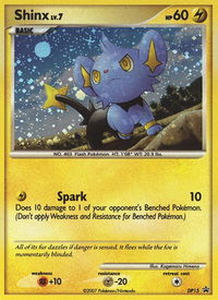 Shinx - DP15 - Diamond and Pearl Promos (PR) #DP15 - Promo Pokémon Trading Card