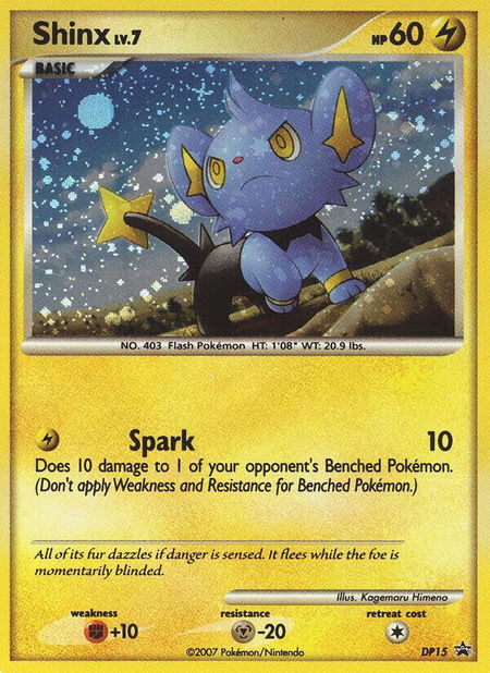 Shinx - DP15 - Diamond and Pearl Promos Pokémon trading card
