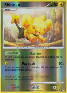 Shinx (Shiny) - Arceus (AR) #SH12 - Shiny Holo Rare Pokémon Trading Card