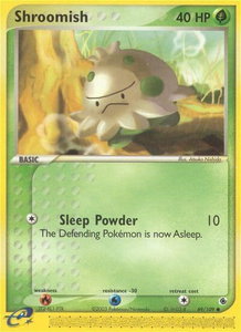 Shroomish - Ruby and Sapphire (RS) #69/109 - Common Pokémon Trading Card