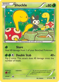 Shuckle - Legendary Treasures (LTR) #3/113 - Uncommon Pokémon Trading Card