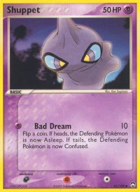 Shuppet - Power Keepers (PK) #61/108 - Common Pokémon Trading Card