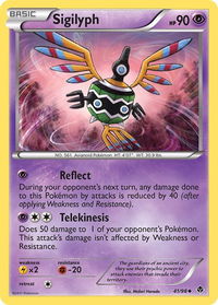 Sigilyph (41) - Emerging Powers (EPO) #41/98 - Uncommon Pokémon Trading Card