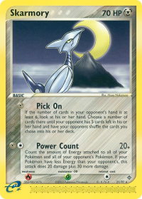 Skarmory - Dragon (DR) #21/97 - Rare Pokémon Trading Card