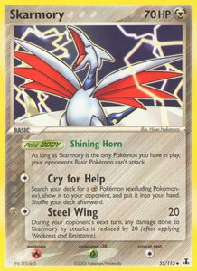 Skarmory - Delta Species (DS) #55/113 - Uncommon Pokémon Trading Card
