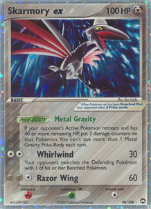 Skarmory ex - Power Keepers (PK) #98/108 - Ultra Rare Pokémon Trading Card