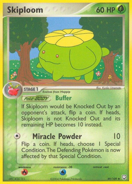 Skiploom - Team Rocket Returns Pokémon trading card