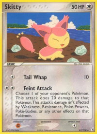 Skitty - Crystal Guardians (CG) #41/100 - Uncommon Pokémon Trading Card