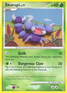 Skorupi - Stormfront (SF) #73/100 - Common Pokémon Trading Card