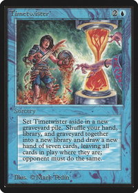 Timetwister - Beta Edition (LEB) #85 - Rare Magic: The Gathering Trading Card