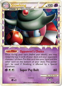 Slowking (Prime) - Undaunted (UD) #85/90 - Ultra Rare Pokémon Trading Card