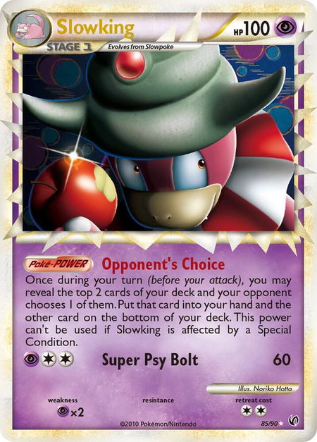 Slowking (Prime) - Undaunted Pokémon trading card