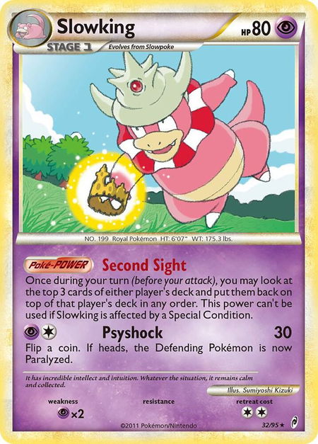 Slowking - Call of Legends Pokémon trading card