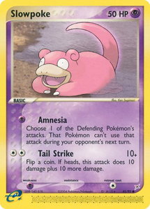 Slowpoke - Team Magma vs Team Aqua (MA) #45/95 - Common Pokémon Trading Card