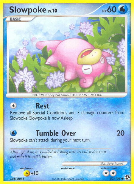 Slowpoke - Great Encounters Pokémon trading card