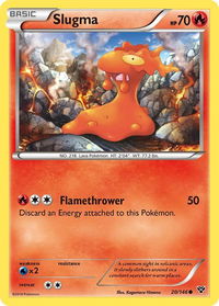 Slugma - XY Base Set (XY) #20/146 - Common Pokémon Trading Card