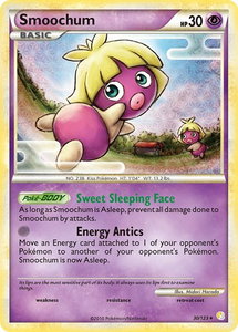 Smoochum - HeartGold SoulSilver (HS) #30/123 - Rare Pokémon Trading Card