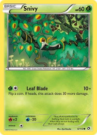 Snivy - Legendary Treasures (LTR) #6/113 - Common Pokémon Trading Card