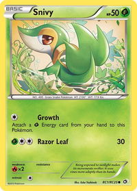 Snivy - Legendary Treasures: Radiant Collection (LTR) #RC1/RC25 - Common Pokémon Trading Card