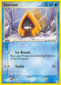 Snorunt - Hidden Legends (HL) #73/101 - Common Pokémon Trading Card