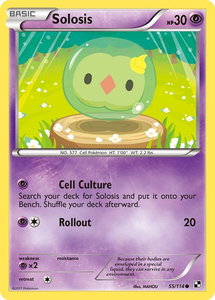 Solosis - Black and White (BLW) #55/114 - Common Pokémon Trading Card