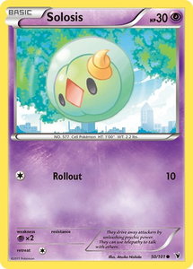 Solosis - Noble Victories (NVI) #50/101 - Common Pokémon Trading Card