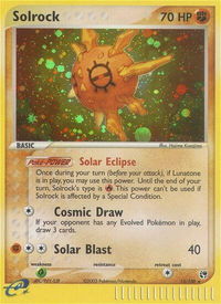 Solrock - Sandstorm (SS) #13/100 - Holo Rare Pokémon Trading Card
