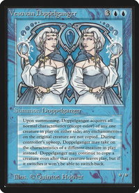 Vesuvan Doppelganger - Beta Edition (LEB) #88 - Rare Magic: The Gathering Trading Card
