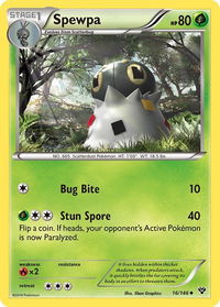 Spewpa - XY Base Set (XY) #16/146 - Uncommon Pokémon Trading Card