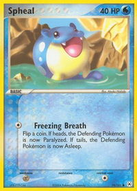 Spheal - Hidden Legends (HL) #74/101 - Common Pokémon Trading Card