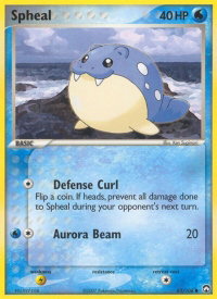 Spheal - Power Keepers (PK) #65/108 - Common Pokémon Trading Card