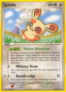 Spinda - Legend Maker (LM) #26/92 - Rare Pokémon Trading Card