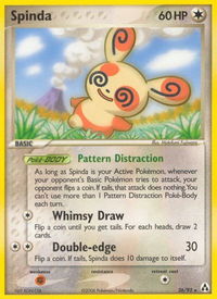 Spinda - Legend Maker (LM) #26/92 - Rare Pokémon Trading Card