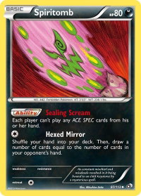 Spiritomb - Legendary Treasures (LTR) #87/113 - Uncommon Pokémon Trading Card